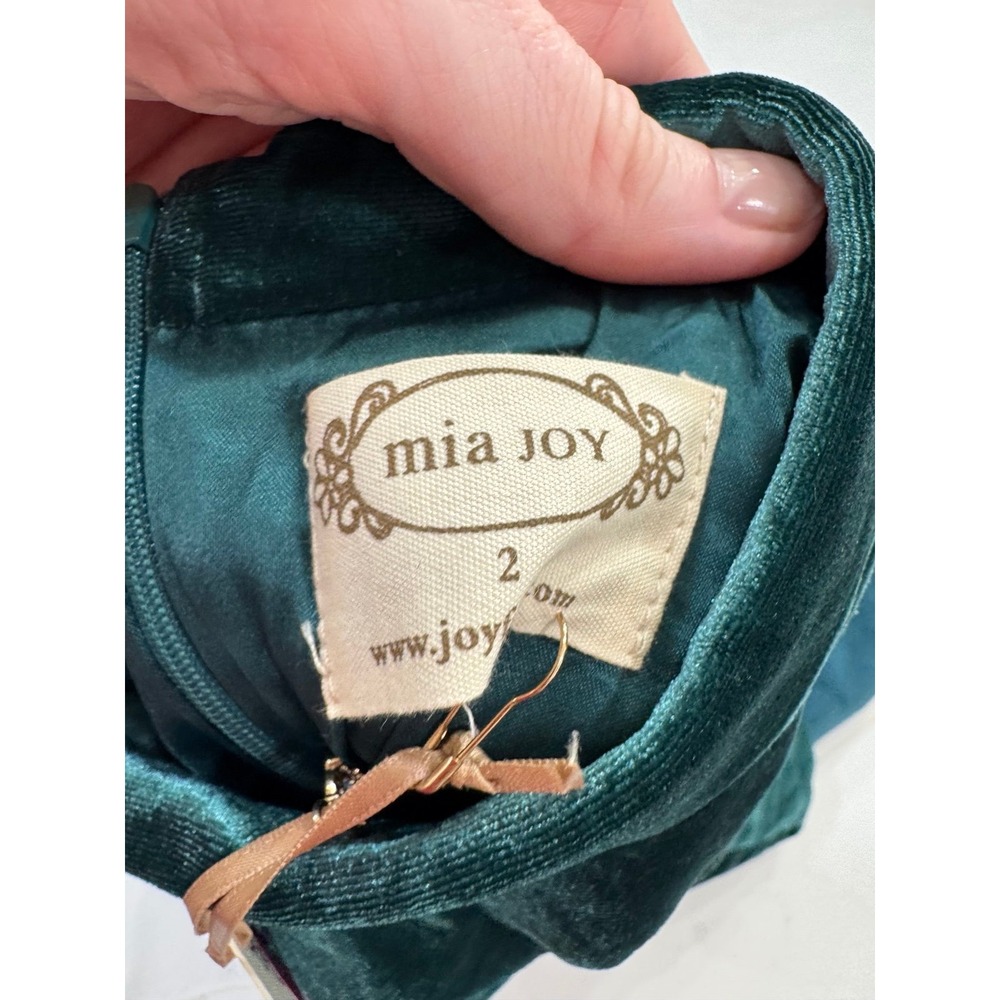 Miajoy Nina dress juniper size 2 - Picture 4 of 4